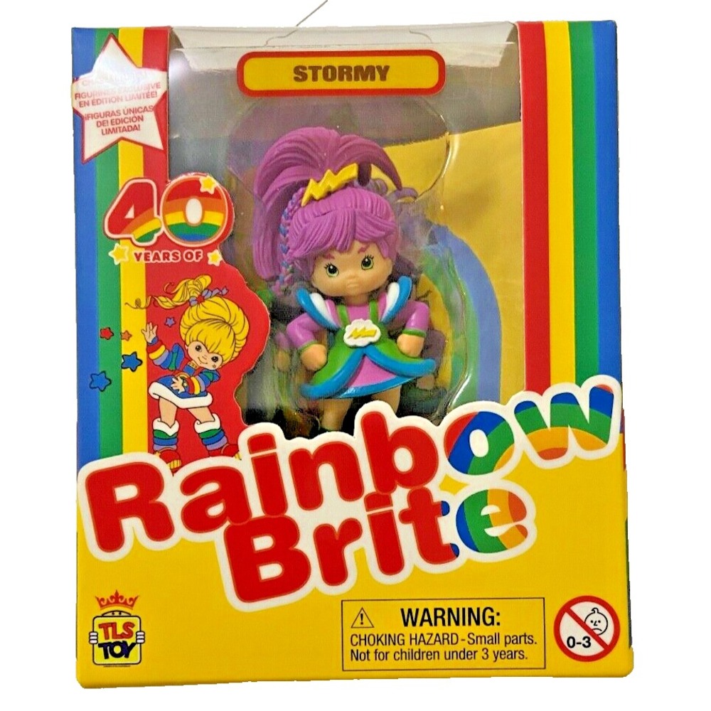 STORMY Rainbow Brite‎ 40th Anniversary 2.5" Mini Figure